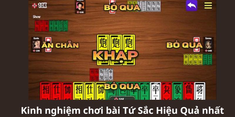 Cách Chơi Bài Tứ Sắc Đơn Giản Mà Hiệu Quả Dành Cho Bạn